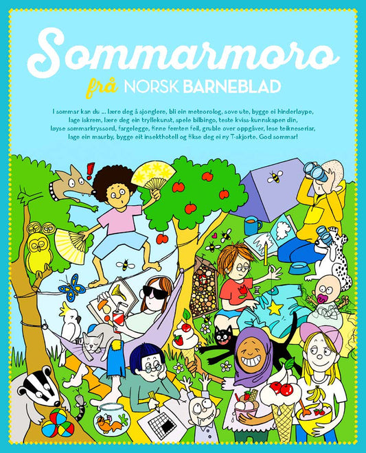 Sommarmoro - aktivitetshefte for heile familien