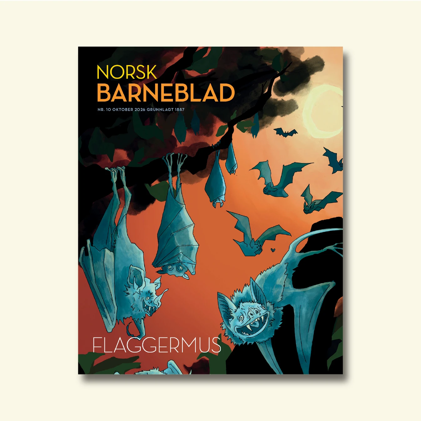 Norsk Barneblad – Flaggermus (nr. 10/26)